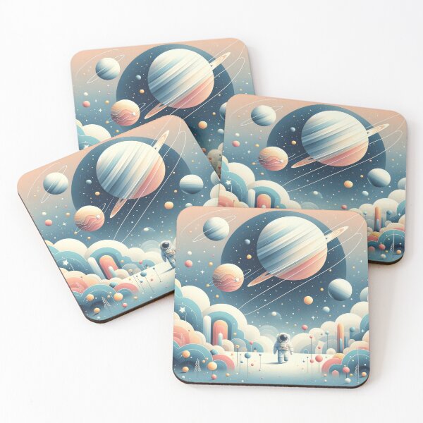Item preview, Astronaut's Whimsical Space Odyssey designed and sold by SunkenCost.