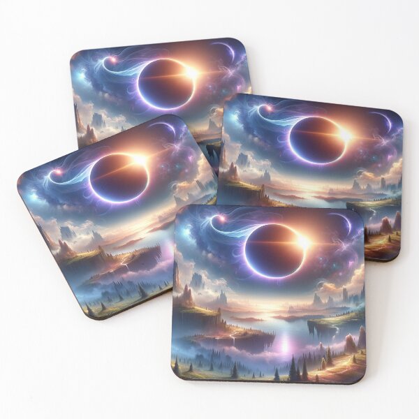 Item preview, Solar Eclipse - April 8 2024 Dreamscape designed and sold by Fantasy Masterpiece.