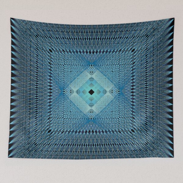 Item preview, Rectangular Pattern #5 Morph C Second Layer [13996-Blues-BB] designed and sold by LottMultimedia.