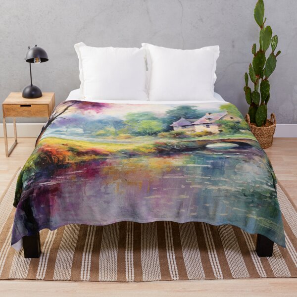 Item preview, South of France: Colorful French Impressionist Painting designed and sold by Fantasy Masterpiece.