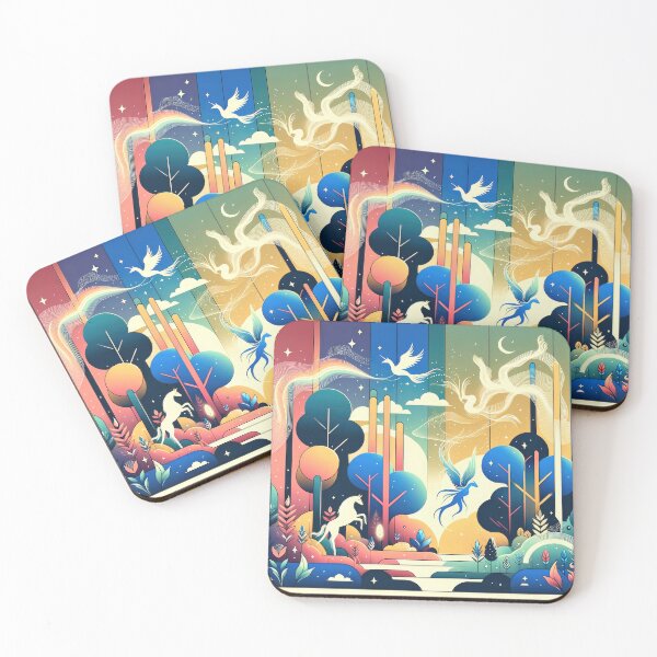 Item preview, Enchanted Whimsy: A Magical Forest Scene designed and sold by SunkenCost.