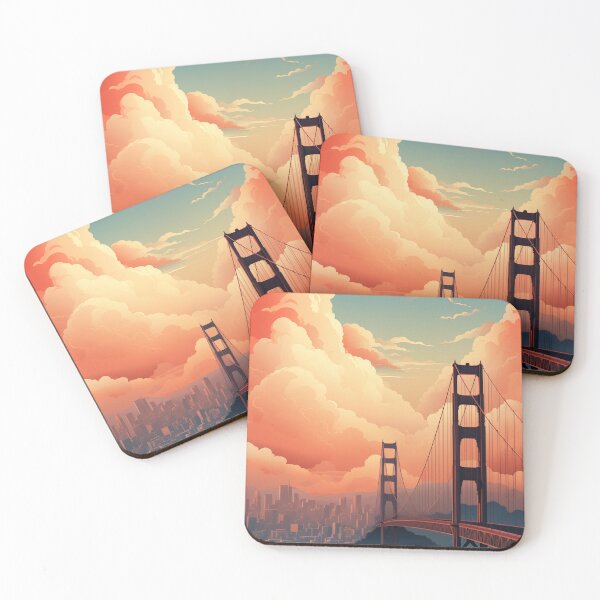 Item preview, San Francisco Vintage Travel Poster designed and sold by Keeton Martin.