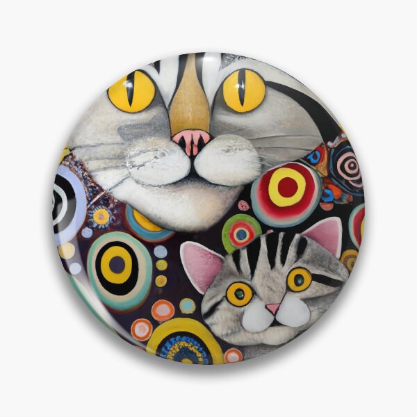 Item preview, Fur Beauty Klimt Inspired Cat Portrait designed and sold by Tamas Das.
