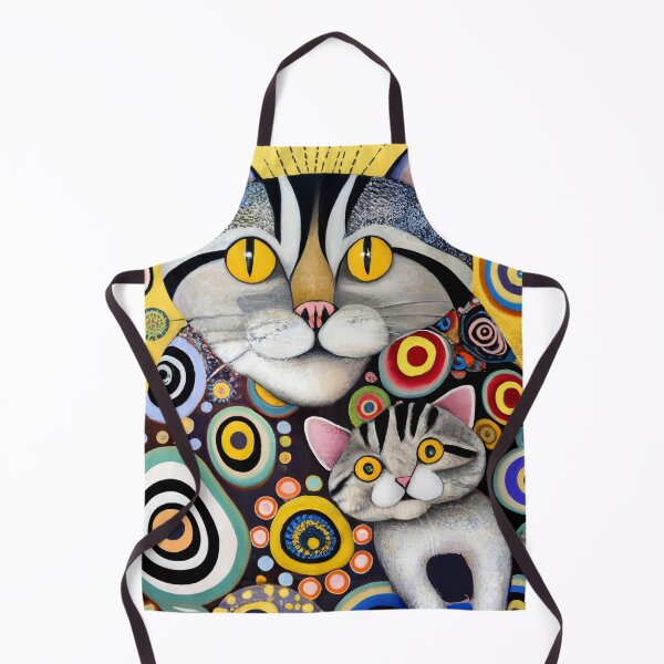 Item preview, Fur Beauty Klimt Inspired Cat Portrait designed and sold by Tamas Das.