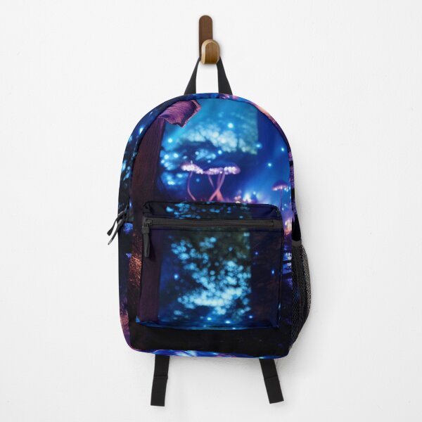Item preview, Bioluminescent: Illuminated Electric Forest Dreamscape Magical Mushrooms designed and sold by Fantasy Masterpiece.