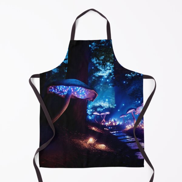 Item preview, Bioluminescent: Illuminated Electric Forest Dreamscape Magical Mushrooms designed and sold by Fantasy Masterpiece.