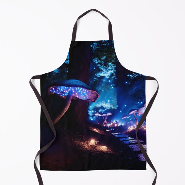 Item preview, Bioluminescent: Illuminated Electric Forest Dreamscape Magical Mushrooms designed and sold by Fantasy Masterpiece.
