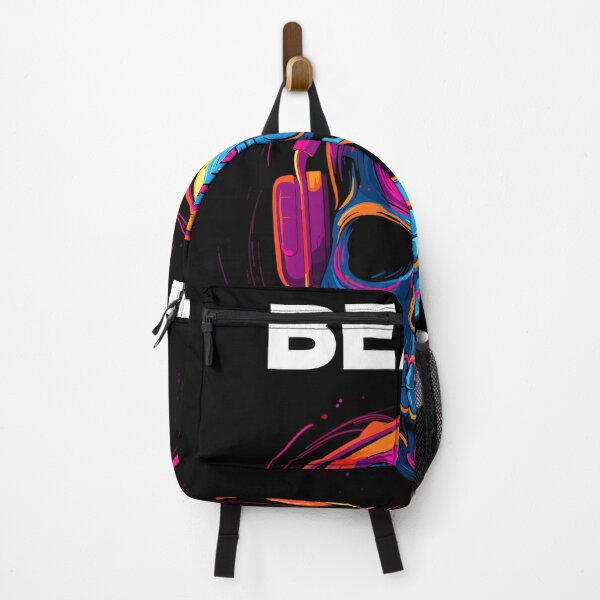 Item preview, Psychedelic Beats Skull Illustration designed and sold by inkArtistryfine.