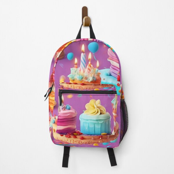 Item preview, Marvelous Colorful Birthday Cake Pattern designed and sold by DigiDreamyArt.