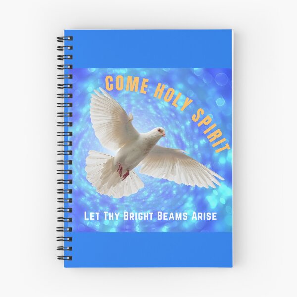 Item preview, White Dove Come Holy Spirit Let Thy Bright Beams Arise Confirmation Gift designed and sold by sharefaith.