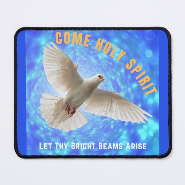 Item preview, White Dove Come Holy Spirit Let Thy Bright Beams Arise Confirmation Gift designed and sold by sharefaith.