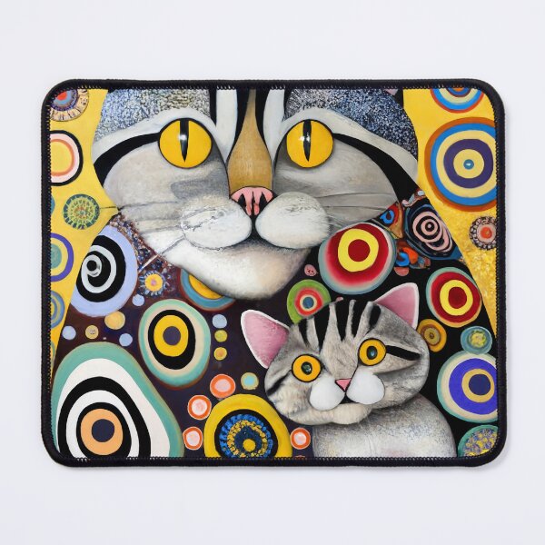 Item preview, Fur Beauty Klimt Inspired Cat Portrait designed and sold by Tamas Das.