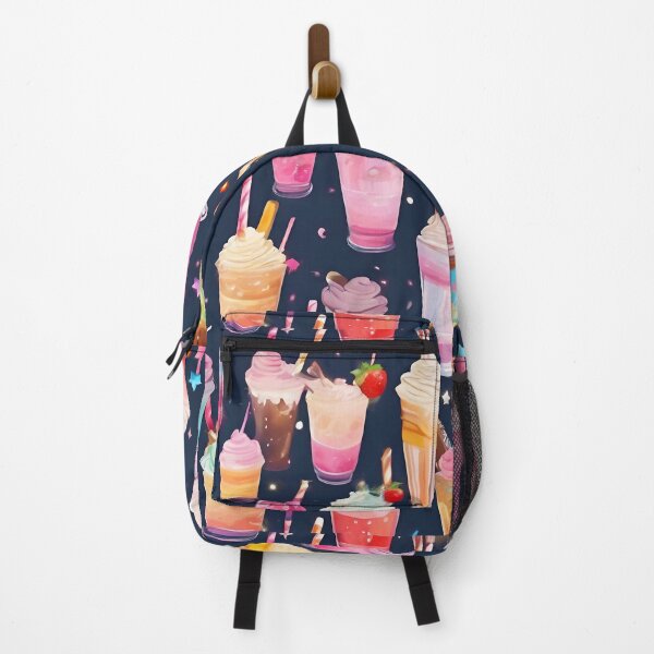 Item preview, Marvelous Colorful Milkshake Pattern  designed and sold by DigiDreamyArt.