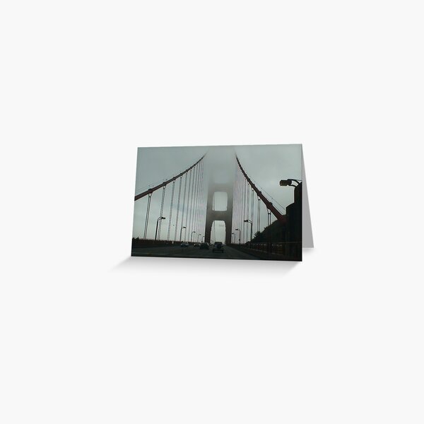 fogged in Greeting Card