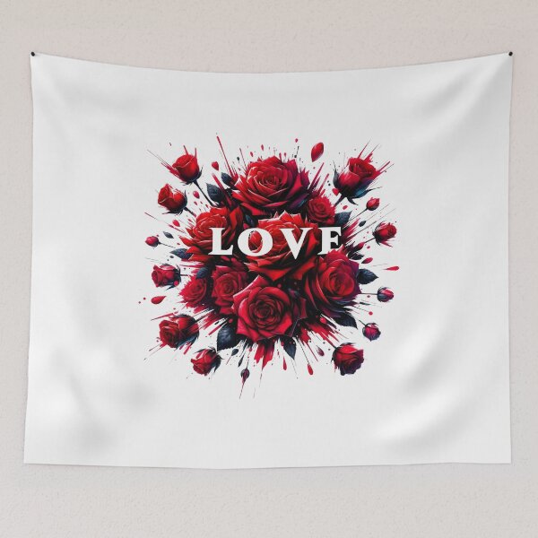 Item preview, Love Amidst Red Rose Blast designed and sold by KNAA.