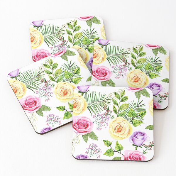Item preview, Bright roses pattern designed and sold by tapilipa.