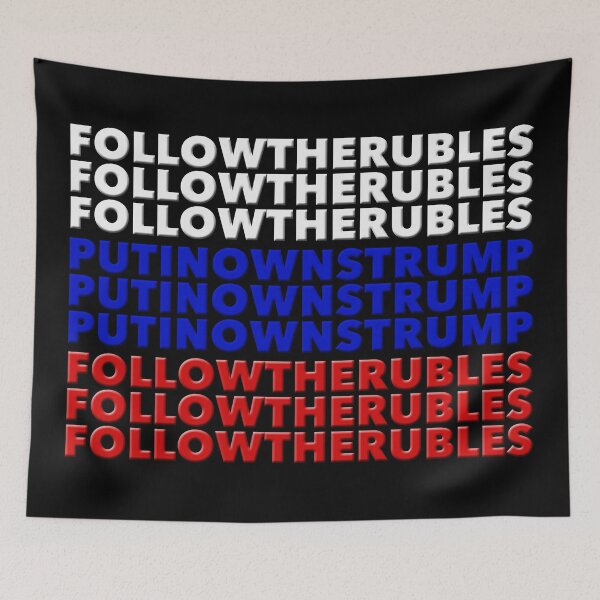 Item preview, Putin Owns Trump Russian Flag designed and sold by Thelittlelord.
