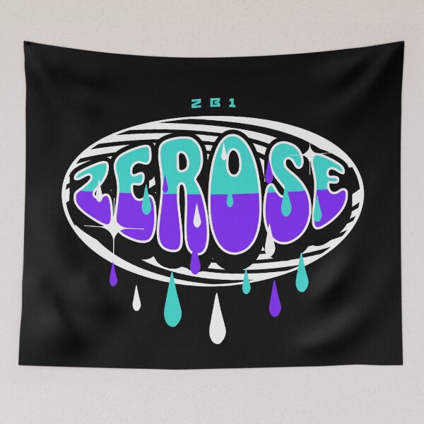 Item preview, Zero base one zb1 zerose fandom typography text | Morcaworks designed and sold by Morcawork.