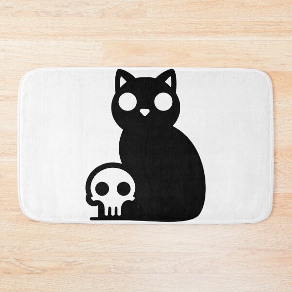 Item preview, Death and Cat, Silhouette design cat designed and sold by cutenesss.