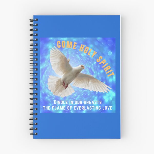 Item preview, White Dove Come Holy Spirit Kindle in Our Breasts the Flame of Everlasting Love designed and sold by sharefaith.