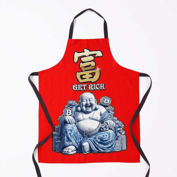 Item preview, The Laughing Buddha with Bitcoin,chinese Laughing Buddha,Crypto art designed and sold by 1SINGHA.