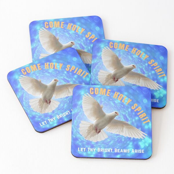 Item preview, White Dove Come Holy Spirit Let Thy Bright Beams Arise Confirmation Gift designed and sold by sharefaith.