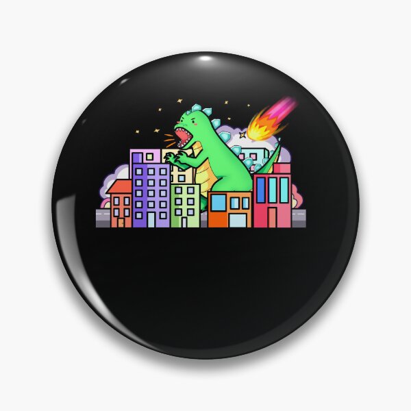 Item preview, Funny Rampaging T rex, Monster Destrotyng City designed and sold by Logiamerch.