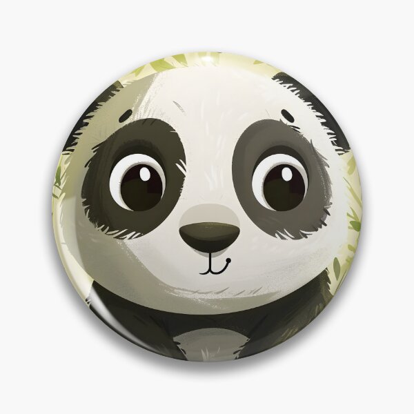 Item preview, Enchanted Forest Panda Cub Portrait designed and sold by inkArtistryfine.