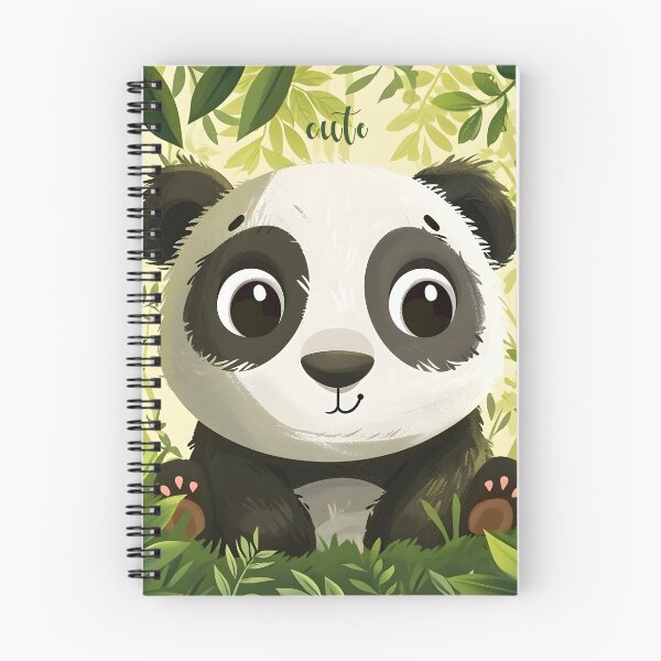 Item preview, Enchanted Forest Panda Cub Portrait designed and sold by inkArtistryfine.