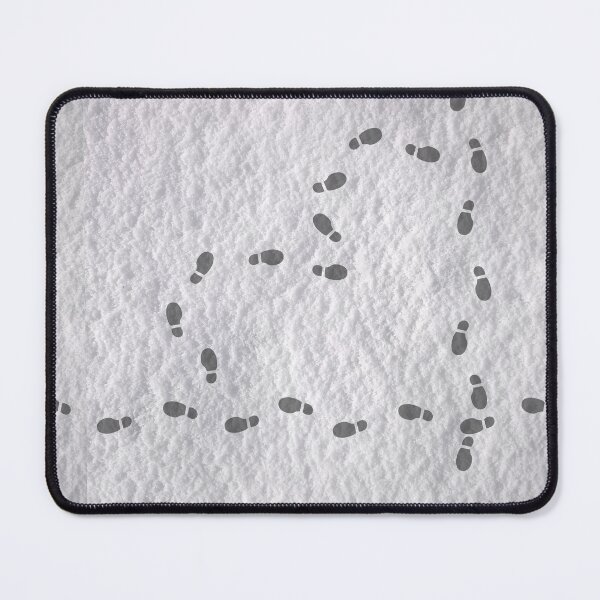 Item preview, Cute shoe footprint, shoe steps on a snow designed and sold by EMMonovi.