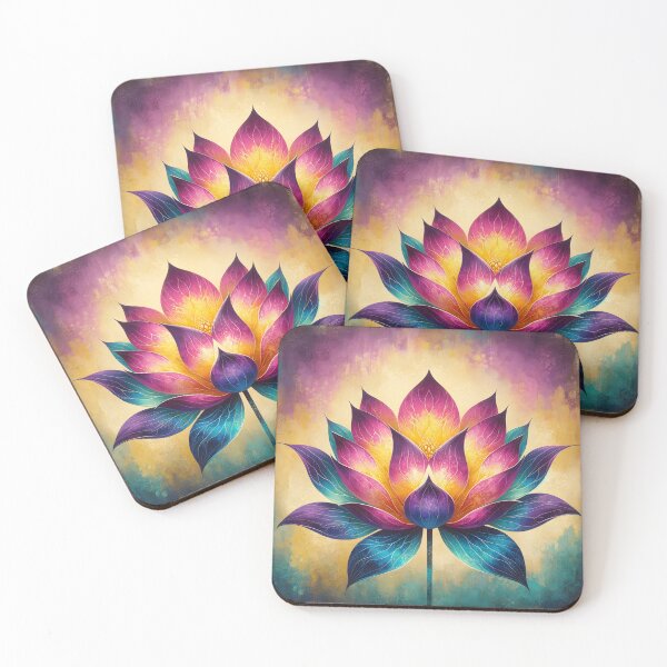 Item preview, Vibrant Lotus Bloom Artwork designed and sold by inkArtistryfine.