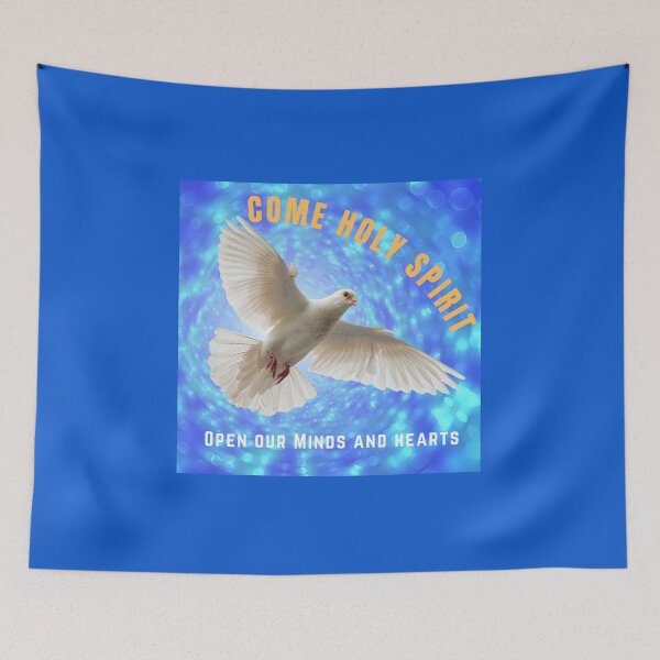 Item preview, White Dove Come Holy Spirit Open Our Minds and Hearts Confirmation Gift designed and sold by sharefaith.