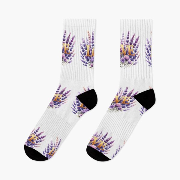Item preview, Golden Love Amidst Lavender Field designed and sold by KNAA.