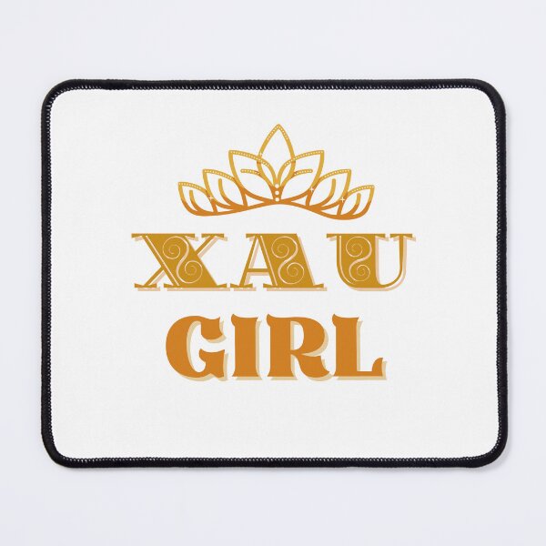 Item preview, XAU GIRL-White Background  designed and sold by Trendi61.