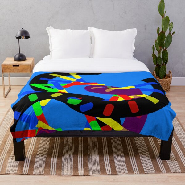 Item preview, ADN Candy Abstract #20 azul claro designed and sold by Russell Kightley.