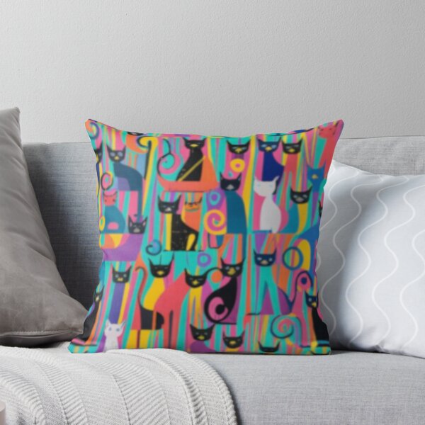 Item preview, Coloured Cats designed and sold by Alamacota.