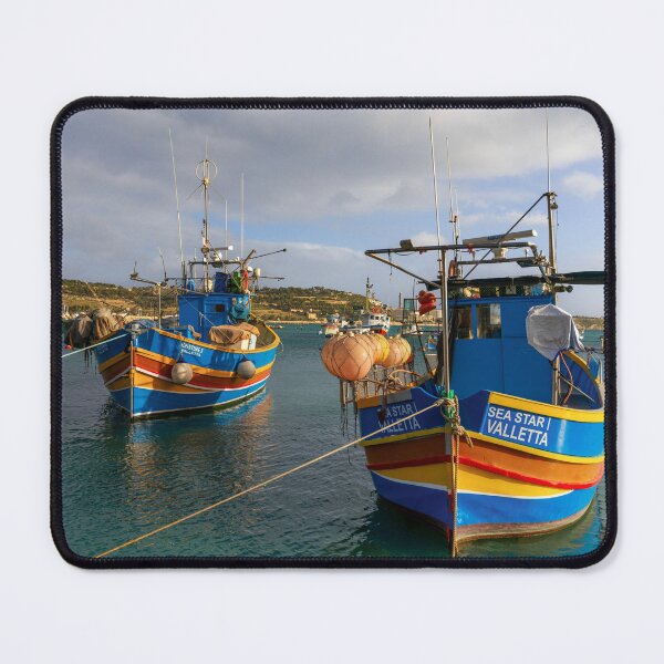 Item preview, Marsaxlokk Fishing Boats designed and sold by DiFigianoPhoto.