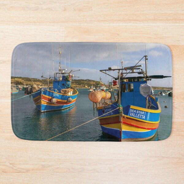 Item preview, Marsaxlokk Fishing Boats designed and sold by DiFigianoPhoto.