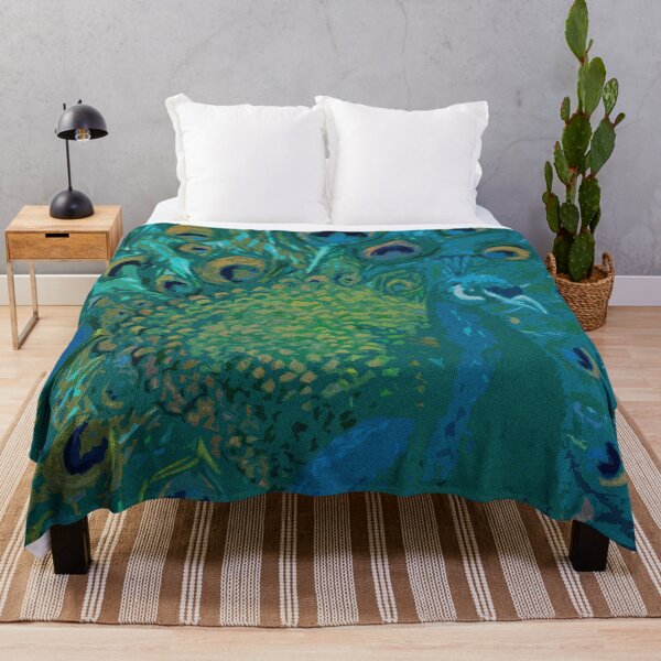 Item preview, Textured Peacock designed and sold by Nicola Morgan.