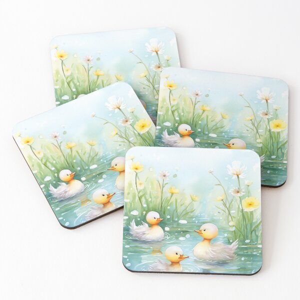 Item preview, Whimsical Ducklings designed and sold by cute-animals99.