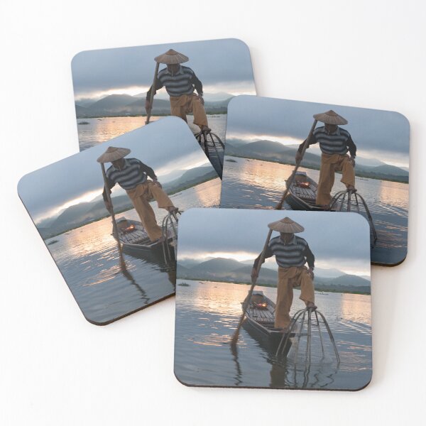 Item preview, Fishing in Inle Lake designed and sold by Mark Prior.