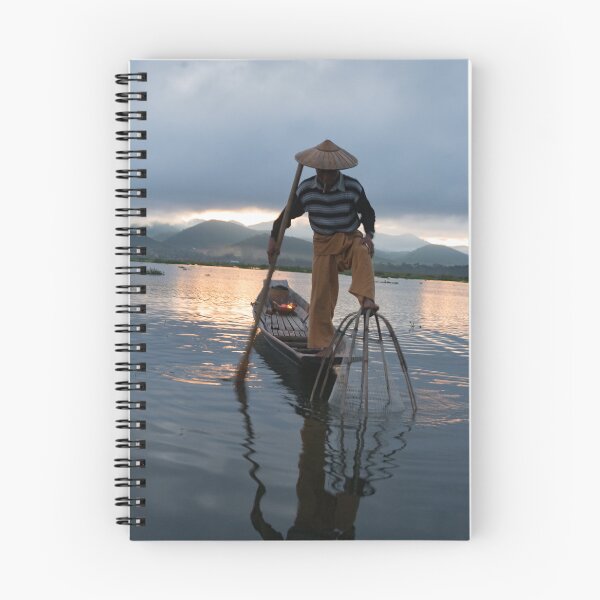 Item preview, Fishing in Inle Lake designed and sold by Mark Prior.