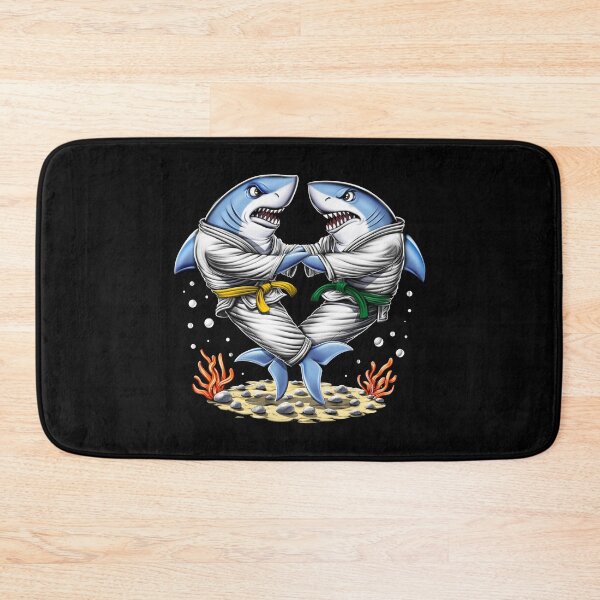 Item preview, Shark Jiu-Jitsu Wrestlers designed and sold by underheaven.