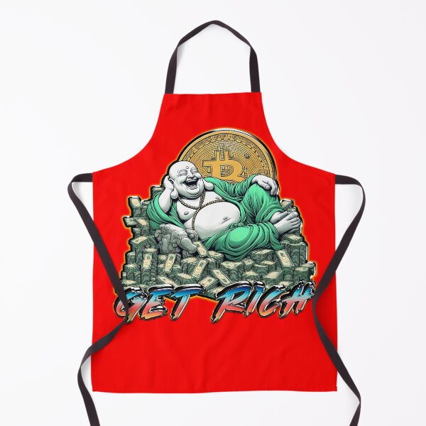 Item preview, The Laughing Buddha with Bitcoin,Get rich withLaughing Buddha,Crypto art designed and sold by 1SINGHA.