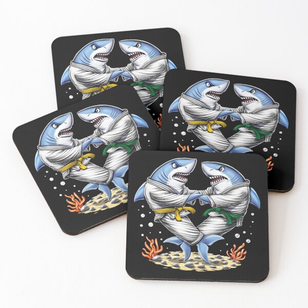 Item preview, Shark Jiu-Jitsu Wrestlers designed and sold by underheaven.