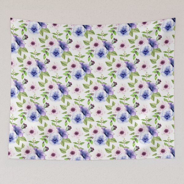 Item preview, Watercolor anemones  designed and sold by tapilipa.