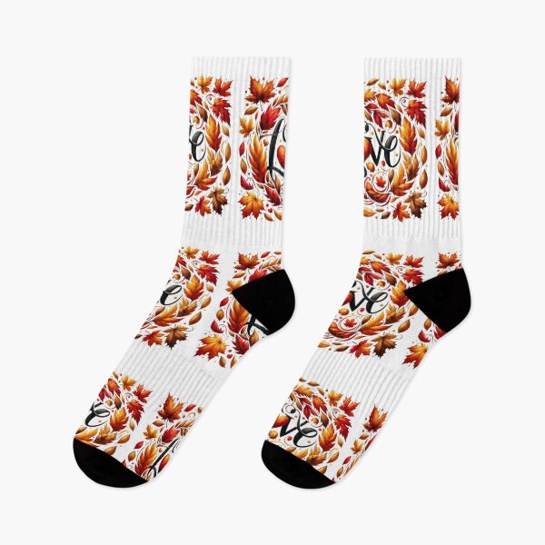 Item preview, Autumn Embrace: Love Amidst Fall Leaves designed and sold by KNAA.