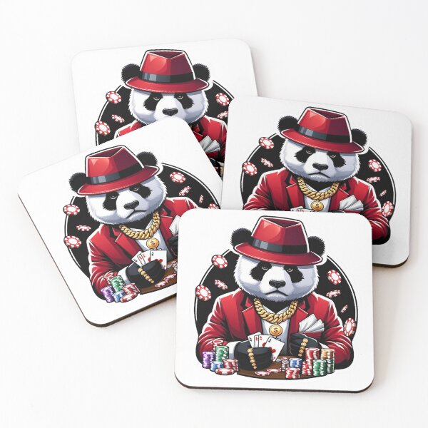 Item preview, Red Suit Panda Gambling Gangster designed and sold by Jesus Hell Carballo.