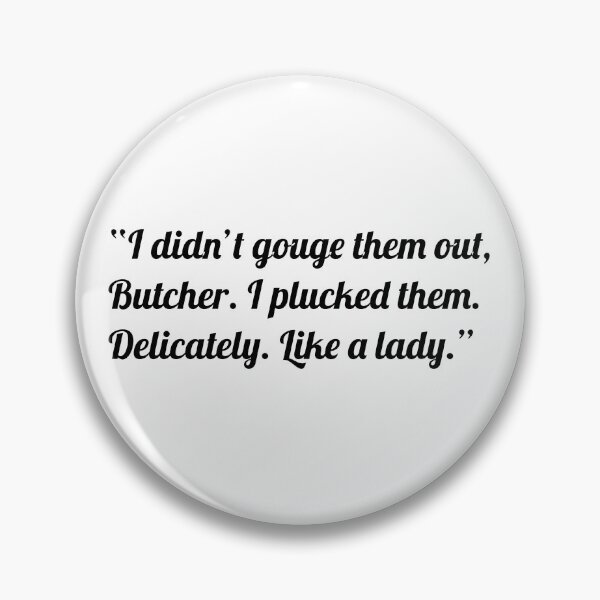 Item preview, Butcher and Blackbird quote designed and sold by NordicTurtle.