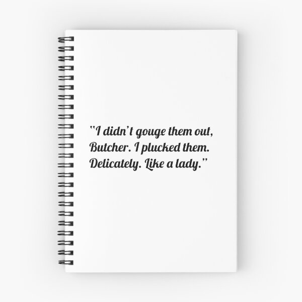 Item preview, Butcher and Blackbird quote designed and sold by NordicTurtle.